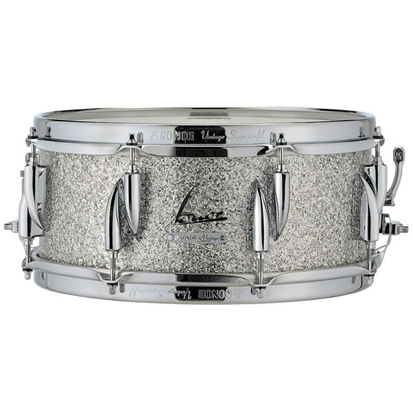 Sonor Vintage Series VT15 1465 SDW VSG Silver Glitter Snare Drum