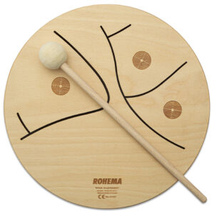 Rohema 3 Tone Wooden Drum Weitere Percussion