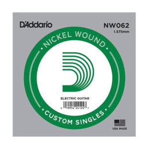 D'Addario NW062 Nickel Wound Einzelsaite E-Gitarre