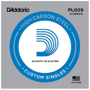 D'Addario PL009 Einzelsaite E-Gitarre