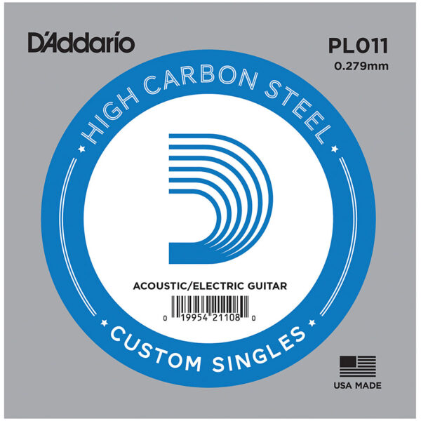 D'Addario PL011 Einzelsaite E-Gitarre