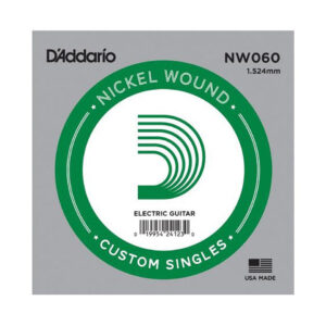 D'Addario NW060 Nickel Wound Einzelsaite E-Gitarre