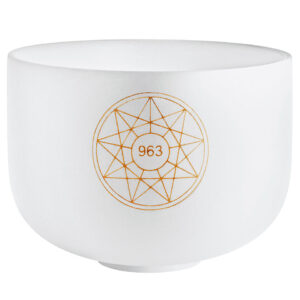 Meinl Sonic Energy 10" Solfeggio Crystal Singing Bowl 963 Hz