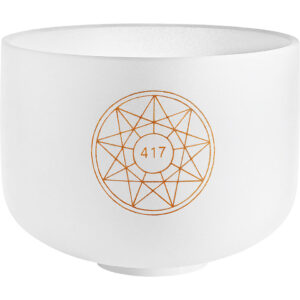 Meinl Sonic Energy 10" Solfeggio Crystal Singing Bowl Re 417 Hz