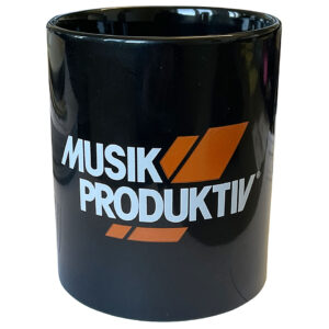 Musik Produktiv Mug Black Kaffeetasse