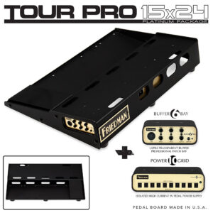 Friedman Tour Pro 1524 Platinum Pedalboard