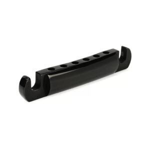 Gibson Stop Bar Tailpiece Black Brücke