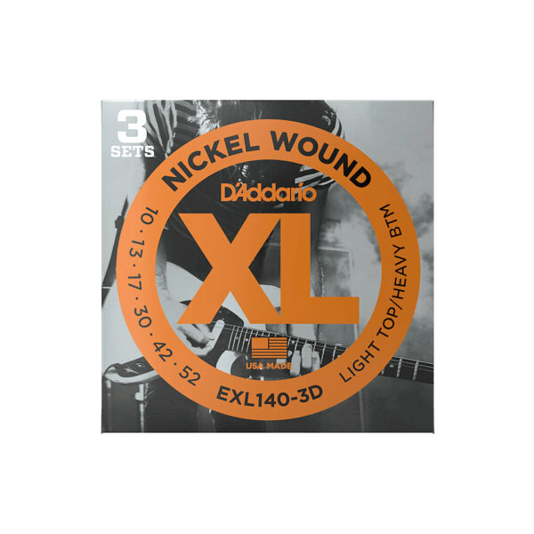 D'Addario EXL140-3D Nickel Wound .010-052 Saiten E-Gitarre