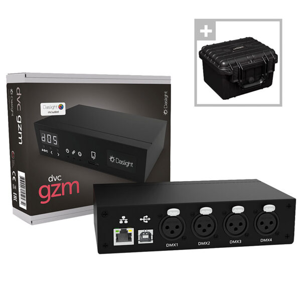 Daslight dvc gzm + MCS Case 1233 Steuerungs-Software