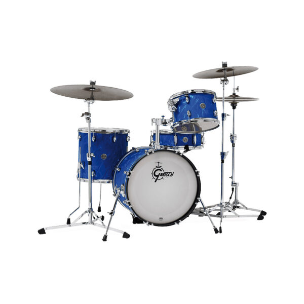 Gretsch Drums Catalina Club 18" Blue Satin Flame Shellset Schlagzeug