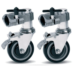 DW 9000 Series CPRKCAST Rack Casters Pair Drum-Rack-Zubehör