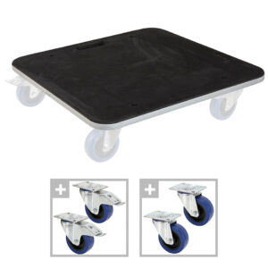 Musik Produktiv Wheel Board 80x60cm + Wheels Rollbrett