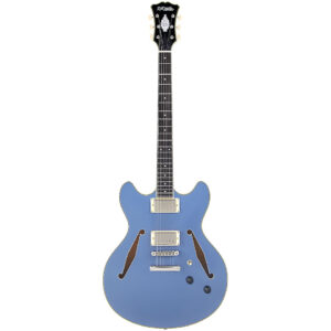 D'Angelico Excel DC Tour Collection Slate Blue E-Gitarre