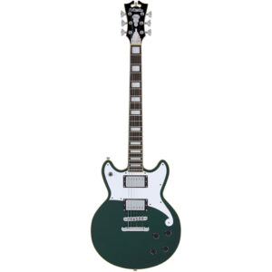 D'Angelico Premier Brighton Satin Sherwood Green E-Gitarre