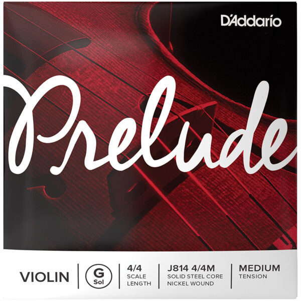 D'Addario Prelude G-String J814 4/4M Saiten Streichinstr.