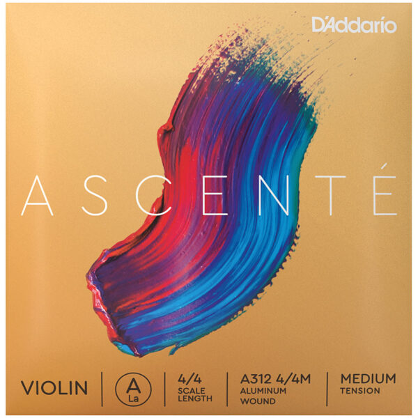 D'Addario Ascenté A-String A312 4/4M Saiten Streichinstr.