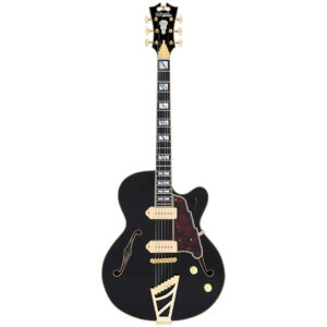 D'Angelico Excel 59 Solid Black E-Gitarre