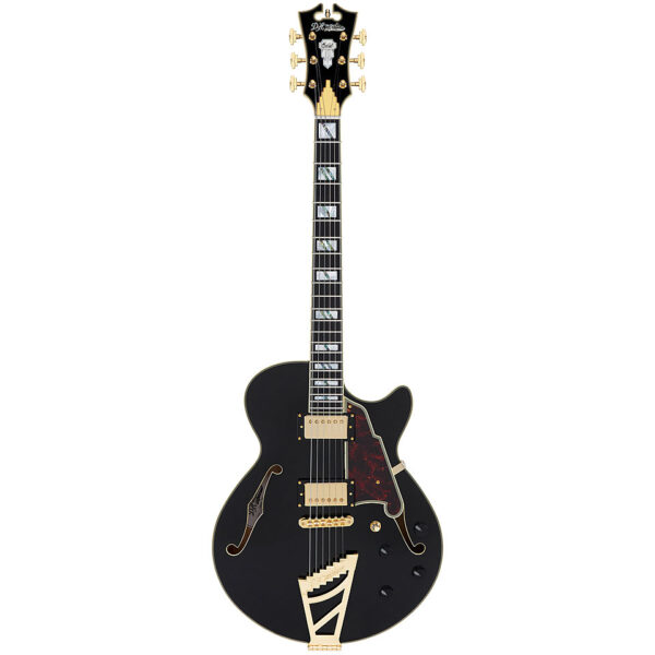 D'Angelico Excel SS Solid Black E-Gitarre