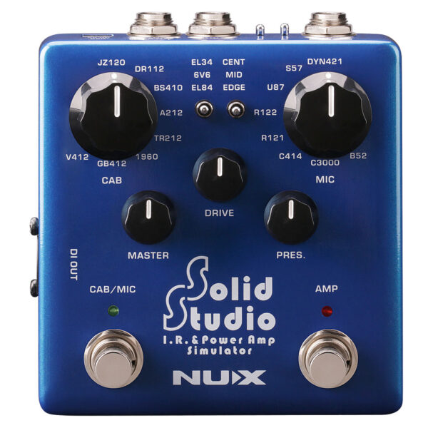 NUX NSS-5 Solid Studio IR Speaker-Simulation