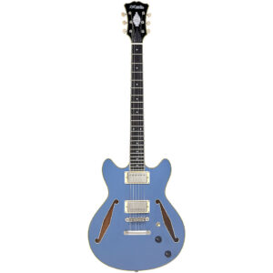 D'Angelico Excel Mini DC Tour Slate Blue E-Gitarre