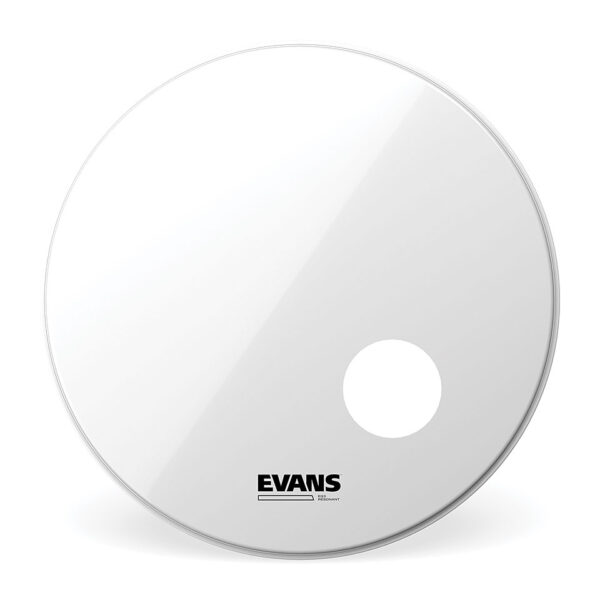 Evans EQ-3 Flat White 20" Bass Drum Head Bass-Drum-Fell