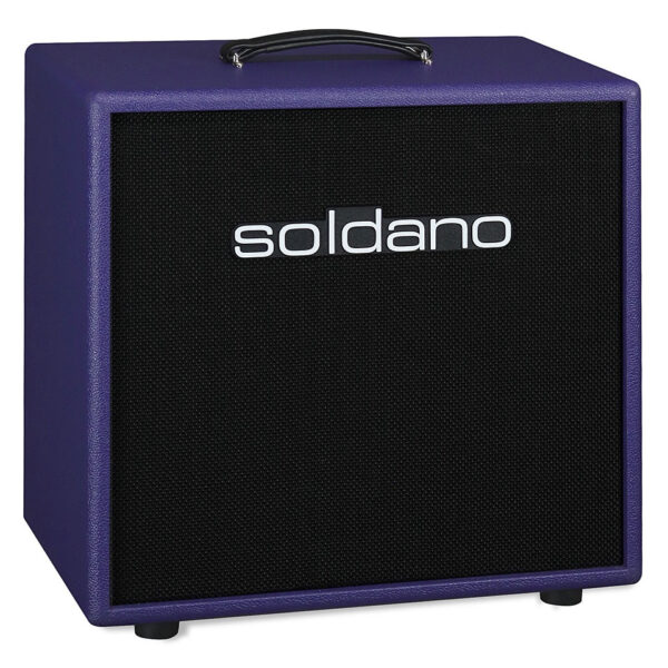 Soldano 112 CLOSED BACK - CUSTOM PURPLE Box E-Gitarre