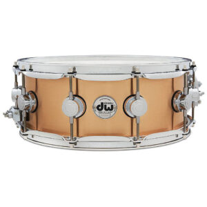 DW Collector's 14" x 5½" Brushed Bronze Snare Drum Snare Drum