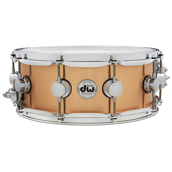 DW Collector's 14" x 5½" Brushed Bronze Snare Drum Snare Drum