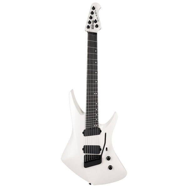 Music Man Kaizen 7 Chalk White E-Gitarre