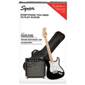 Squier Sonic Stratocaster Pack BK E-Gitarren Set