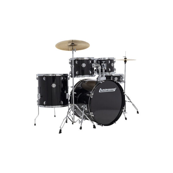 Ludwig Accent DRIVE 22" Black Complete Set Schlagzeug