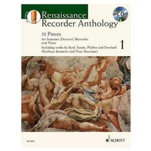 Schott Renaissance Recorder Anthology Bd.1 Notenbuch