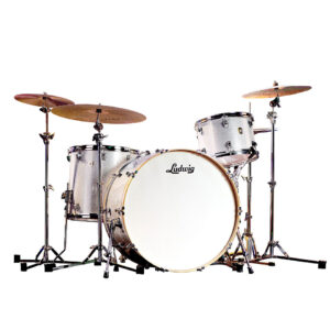 Ludwig Continental 26" Silver Sparkle Shell Set Schlagzeug