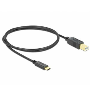 Delock USB 2.0 Cable Type-C to Type-B 1m USB-Kabel