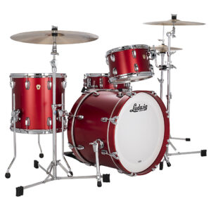 Ludwig Classic Maple Downbeat 20" Diablo Red 3 Pcs. Shell Set