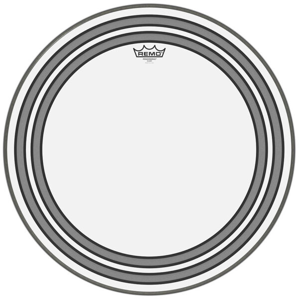 Remo Powersonic Clear PW-1324-00 24" Bass Drum Head Bass-Drum-Fell