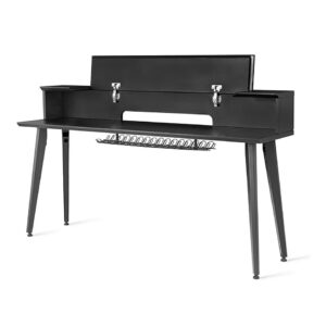 Gator Frameworks Elite Keyboard Desk 88 Black Studiomöbel