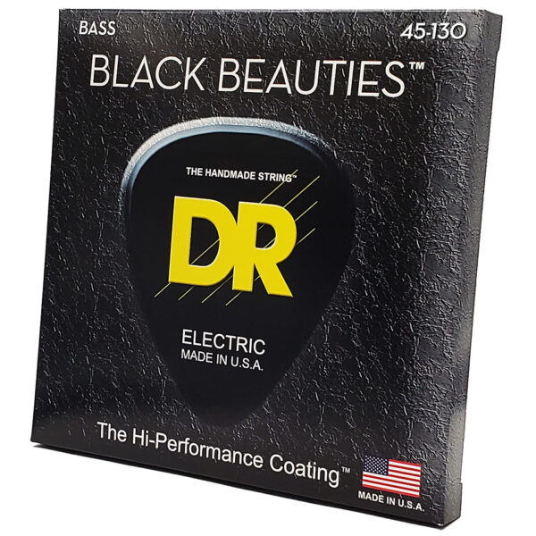 DR Strings Black Beauties BKB5-130 Saiten E-Bass