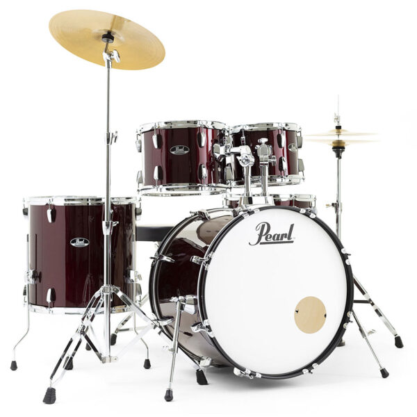 Pearl Roadshow 22" Red Wine with Solar Cymbals Schlagzeug