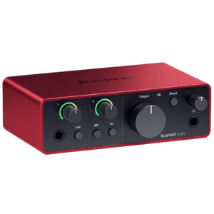 Focusrite Scarlett Solo 4th Gen Audio Interface