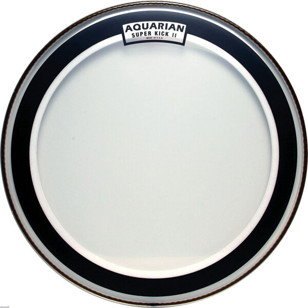 Aquarian Super Kick 2 SKII22 22" Clear Bass Drum Head Bass-Drum-Fell