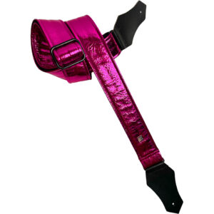 Get'm Get'm Distressed Vernice Fuchsia Gitarrengurt