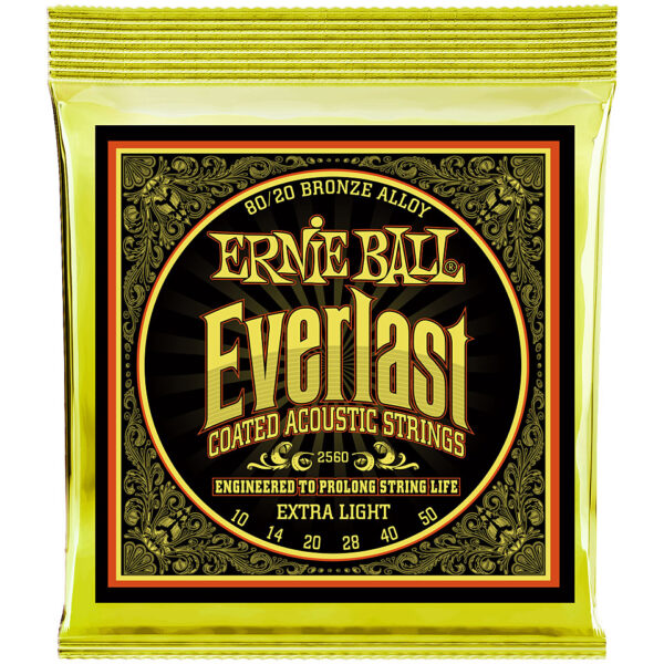 Ernie Ball Everlast EB2560 Extra Light 010-050 Coated Saiten