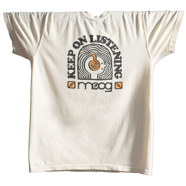 Moog Keep On Listening T-Shirt M T-Shirt