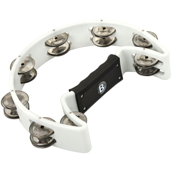 Bounce White Handheld Tambourin Tambourin