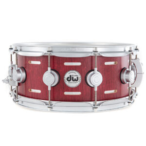 DW 14"x 6" Acoustic EQ Satin Oil Cherry Snare Drum Snare Drum