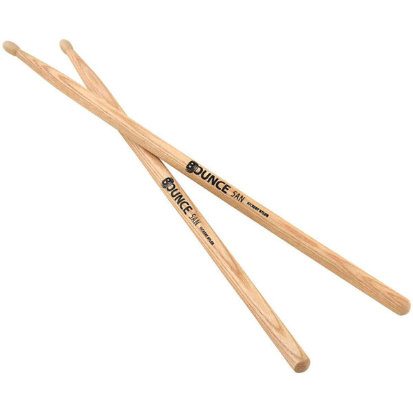 Bounce Hickory 5AN Nylon Tip Drumsticks