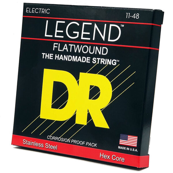 DR Strings Legend Flat Wound FL-11 Extra Lite Saiten E-Gitarre