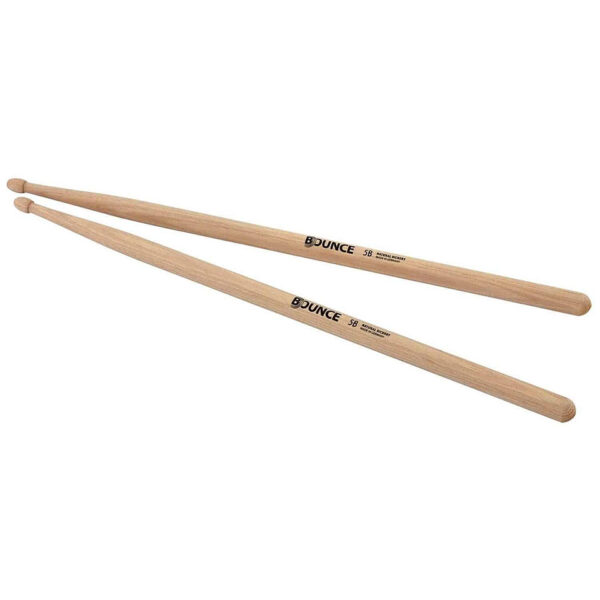 Bounce Hickory 5B Natural Drumsticks