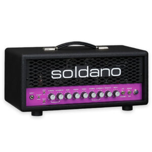 Soldano SLO 30 Signed Black/Purple Topteil E-Gitarre